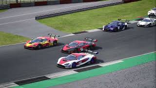 ACC  Close racing with Ferraris at Silverstone [upl. by Fry]