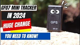 GF07 Mini Tracker 2024 Review and Test  Major Change You NEED to Know [upl. by Balas625]