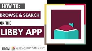 How to Search and Browse on Libby [upl. by Ause]