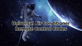 Universal Air Conditioner Remote Control Codes VAVA [upl. by Annawad]