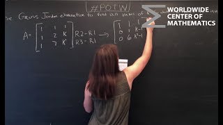 PotW Invertible Matrix Linear Algebra [upl. by Ahsinek]