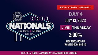 2023 USPA Drug Tested National Powerlifting Championships  Day 4  Red Platform  Session 2 [upl. by Aillicirp]