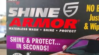 shine armor ceramic 3in1 waterless wash will this remove heavy dirt [upl. by Ellard923]