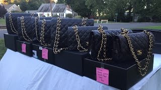 Opulent Habits  Chanel Classic Handbag Sizing Comparison Small Medium Jumbo Maxi [upl. by Clyve631]