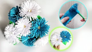 Paper flowerseasily and quickly with your own hands👐🌸made of colored paper DIY💁‍♀️NEW VIDEO BELOW👇 [upl. by Opiak84]