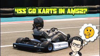 AMS2 GO KARTS BROCK V THE BOTS 120 ai MED AGGRO [upl. by Ahtiekahs]