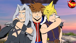 Sephiroth Summons Sora To Smash Bros [upl. by Balas353]