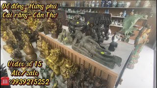 Đồ Đồng Hưng Phú Cái Răng 1  ☎️0939275252 đồ xưa  đồ cổ  đồ đồng  đồ đồng sưu tầm  đồ độc lạ [upl. by Ennayd]