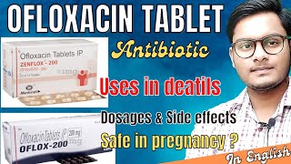 ofloxacin tablet ip 200mg in hindi  Ofloxacin tablets  Oflox 200 tablet uses Ofloxacin tablets ip [upl. by Llehsim]