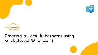 Creating a Local kubernetes using Minikube on Windows 11 [upl. by Astiram32]