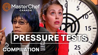 Best Pressure Tests  MasterChef Canada  MasterChef World [upl. by Grados]