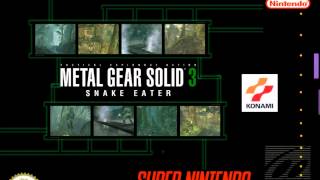 Metal Gear Solid 3 Snes Style  Snake Eater Theme [upl. by Wenonah]