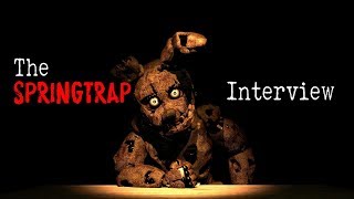 SFM An interview with Springtrap [upl. by Rollin188]