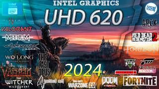 UHD 620  8250U Unleashed Can It Handle 40 Popular Games Find Out Now [upl. by Sternlight585]