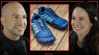 What are the best shoes that promote foot health  Peter Attia and Courtney Conley [upl. by Aniluap]