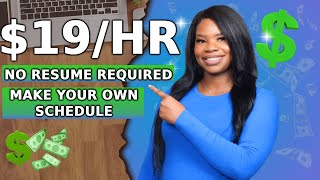 🏃🏾‍♀️ URGENT HIRES 19hr WorkFromHome Job Company Needs 1000s  NO Resume Required [upl. by Assirahc]