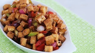 Easy Tofu Sisig Recipe  Yummy PH [upl. by Aisor]