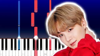 Agust D  DAECHWITA 대취타Piano Tutorial [upl. by Ebeohp391]