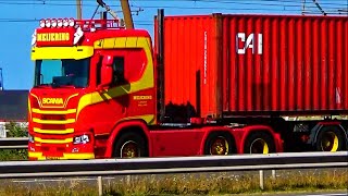 Truck Mix at N15 Maasvlakte  Rotterdam 20 minutes of style [upl. by Hselin]