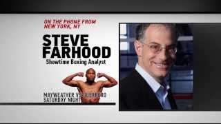 SHOWTIMEs Steve Farhood Previews Floyd Mayweather vs Robert Guerrero [upl. by Eurd]