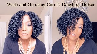 Wash and Go Carol’s Daughter Coco Crème and Mixed Chicks Styling Gel [upl. by Cochard]