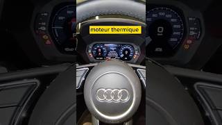 Comment démarrer le moteur thermique avec voiture hybride [upl. by Artie]