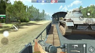 WORLD WAR HEROES WW2 FPS  ANDROID GAMEPLAY 2023 [upl. by Rosalinde660]