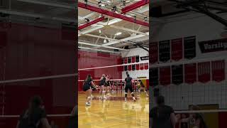 Setter highlights volleyball volleyballshorts setter volleyballhighlights volleyballplayer [upl. by Nyahs818]