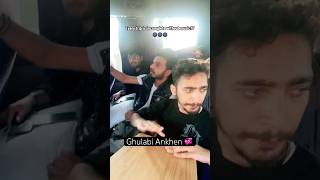 Ghulabi ankhen 💞 Trip vibes  Foreigners react to Indian songs trending song jamming ytshorts [upl. by Trip]