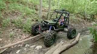 Mini Rock Crawler Built for a 5 year old [upl. by Akimrehs389]