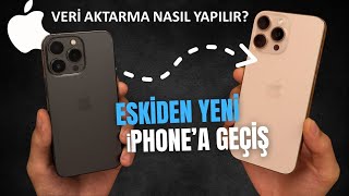 Eski iPhone’u Yeni iPhone’a Aktarma Güncel [upl. by Nahtan]