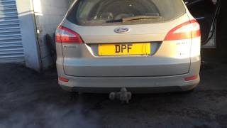 2009 ford Mondeo DPF regeneration at wwwdoncasterdpfcleaningcouk [upl. by Naanac401]