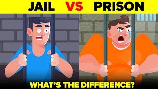 Jail vs Prison  Whats ACTUALLY The Difference [upl. by Dadelos413]