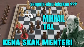 LAWAN SUDAH SENANG tapi mikhail tal lebih senang Uusi vs tal 1981 [upl. by Aisenat]