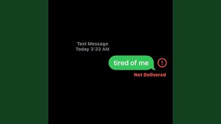 tired of me [upl. by Takeo]