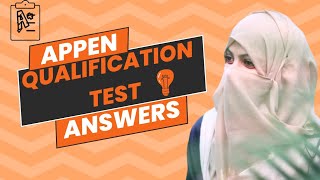 How to pass qualification test at Appen  Appen qualification quiz answers  transcription test [upl. by Lati]