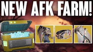 Destiny 2 NEW AFK SOLO EXOTIC CLASS ITEM FARM [upl. by Oinotnas]