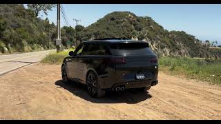 2024 Range Rover Sport SV Edition One  Walkaround and revs [upl. by Assirrak19]