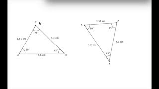 61 Les cas disométrie des triangles [upl. by Strohbehn]