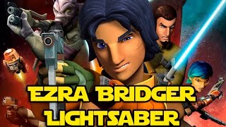 Star Wars Rebels  Ezra Bridger Lightsaber Toy  The DanO Channel [upl. by Solrac258]