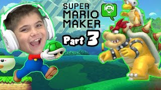 10 Mario Maker Part 3 Challenge by HobbyKidsGaming [upl. by Anyotal]