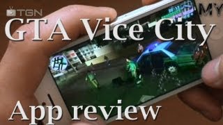 GTA Vice City  App review IphoneIpadIpod DEUTSCH [upl. by Naesar]