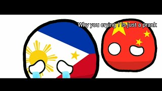 China prank philippines Country Ball Animation [upl. by Alicec466]