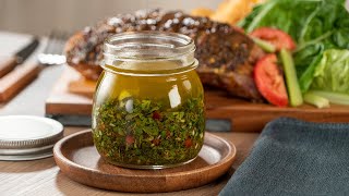 ¿Cómo hacer chimichurri casero  kiwilimón recetas [upl. by Puri]