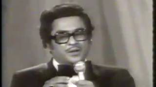 Kishore Kumar  Kalyanji Anandji Rare old TV Show part 2 [upl. by Fredel938]