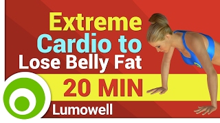 Extreme Cardio Workout to Lose Belly Fat [upl. by Wandie]