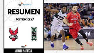 Coviran Granada  Joventut Badalona 8683 RESUMEN  Liga Endesa 202324 [upl. by Lyckman]