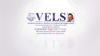 Vels University  Video Presentation 2023 [upl. by Dlarrej504]