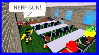 BABY ENDO BRINGS A GUN TO SHOW amp TELL SHOTS FIRED ERLC Liberty County Roleplay [upl. by Lyndsey]