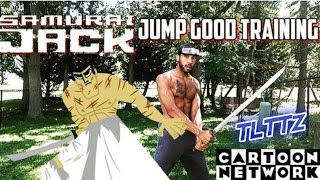 Samurai Jack Jump Good Workout  Tough Like The Toonz EP 2 [upl. by Allecnirp]